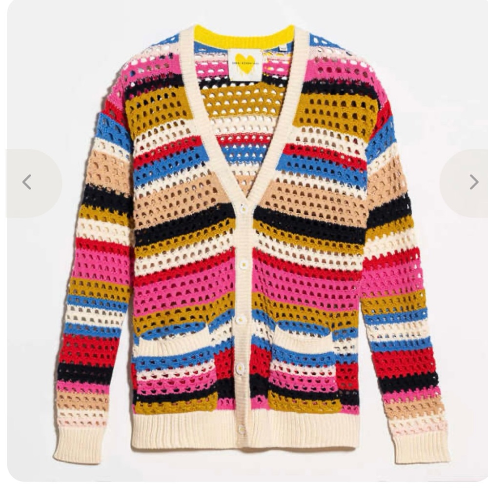 Kerri Rosenthal Melvin Striped Women's Sweater XS
